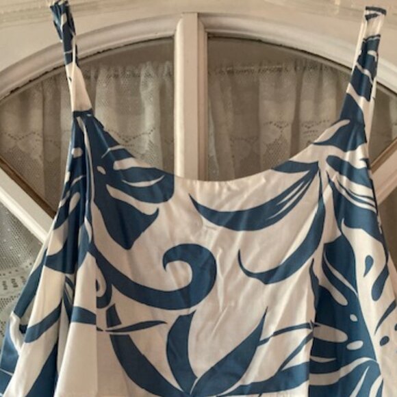 KALAHEO ALOHA HAWAIIAN DRESS LOVELY MONSTERA JASMINE FLOWER MADE IN HAWAII NEW L - Picture 12 of 16